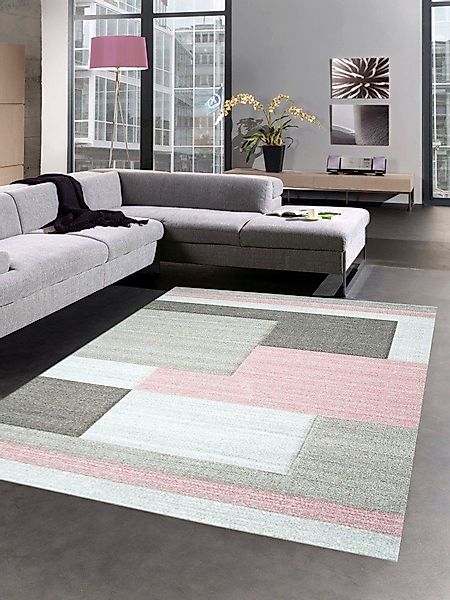 Carpetia Teppich Moderner Teppich Kurzflor Wohnzimmerteppich günstig online kaufen