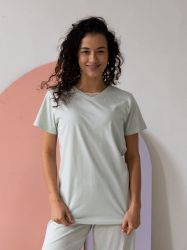 By Louise Pyjamaoberteil Damen Pyjamashirt mit günstig online kaufen