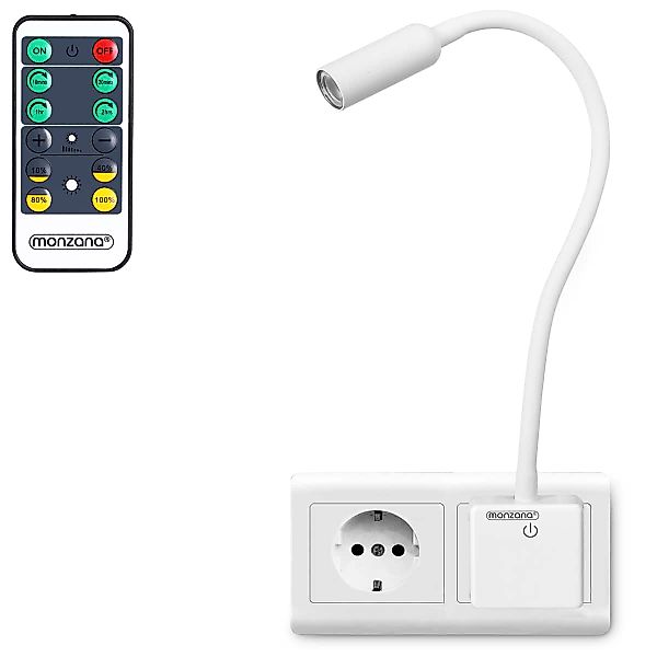monzana Schreibtischlampe, Wandlicht Svetloba mit Fernbedienung, günstig online kaufen