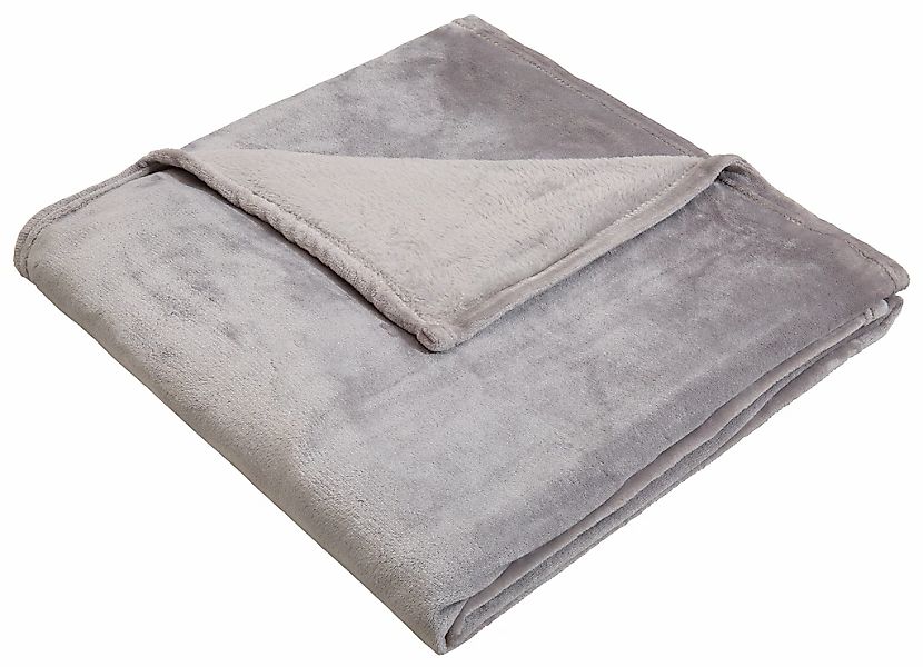 OTTO home Wohndecke "Jil" aus super weichem Kuschelfleece, Kuscheldecke, Pr günstig online kaufen