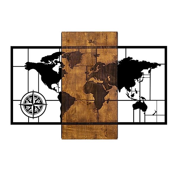 Wallity Wanddekoobjekt 50% WOOD (Thickness: 3 günstig online kaufen