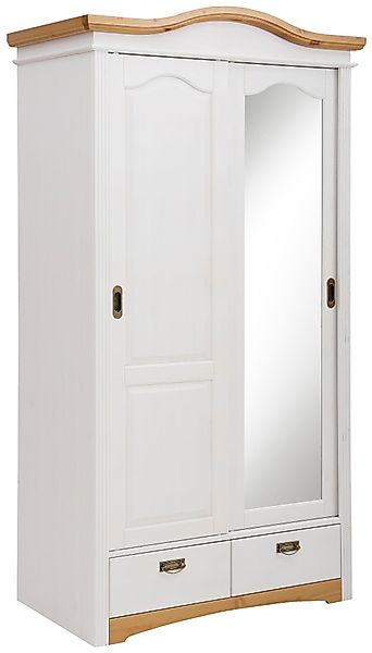 Home affaire Schiebetürenschrank "Konrad" B/H/T ca. 111/207/64 cm, Breite 1 günstig online kaufen