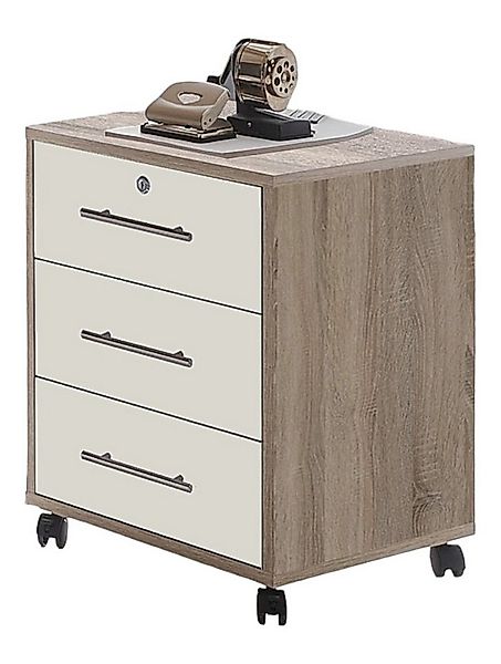 moebel-dich-auf Rollcontainer OFFICE EDITION, Metallgriffe, 1 Schubkasten a günstig online kaufen