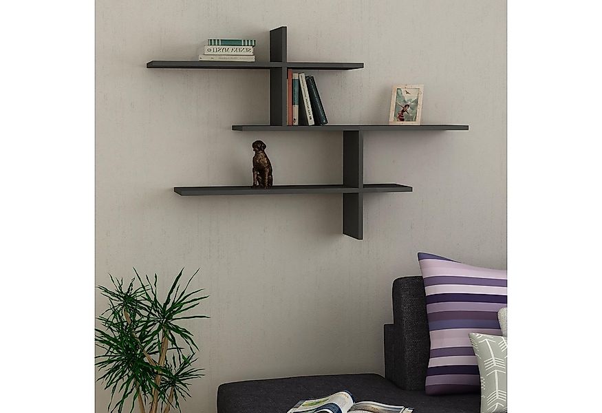 Decortie Wandregal Leo, Modernes Wandregal, Schwimmendes Regal, 22 x 123 x günstig online kaufen