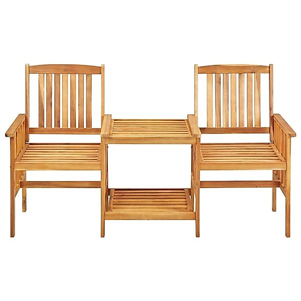 vidaXL Gartenlounge-Set Gartenstühle mit Teetisch 159x61x92 günstig online kaufen
