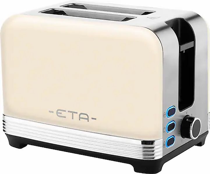 eta Toaster »STORIO ETA916690040« 2 kurze Schlitze 980 W 7 Bräunungsstufen günstig online kaufen