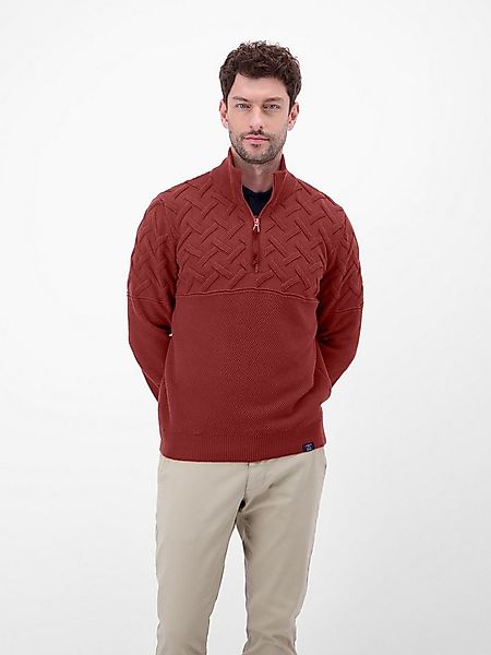 LERROS Strickpullover Herren-Troyer mit Jacquardmuster günstig online kaufen