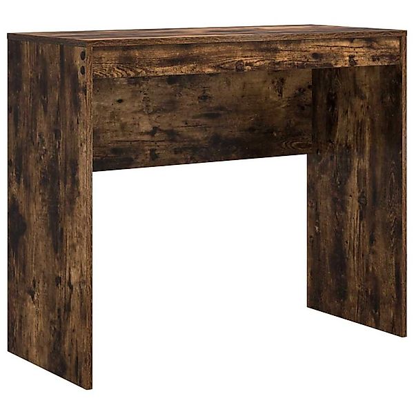 vidaXL Schreibtisch Räuchereiche 90 x 40 x 76 cm Holzwerkstoff 869398 günstig online kaufen