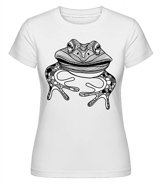Frog Outline Drawing · Shirtinator Frauen T-Shirt günstig online kaufen