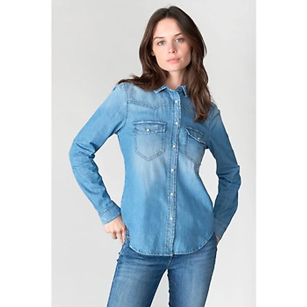 Le Temps des Cerises  Blusen Hemd aus denim JUANITA günstig online kaufen