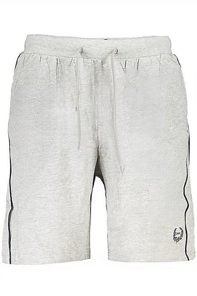 GIAN MARCO VENTURI 5-Pocket-Hose Graue Herren Shorts: Elastischer Bund, Sti günstig online kaufen