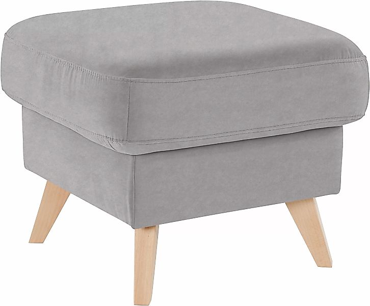 exxpo - sofa fashion Hocker »Nappa mit praktischem Staufach unter der Sitzf günstig online kaufen