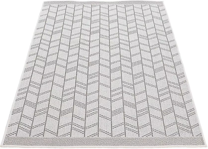 carpetfine Teppich »Boho 102«, rechteckig, robustes Flachgewebe, Sisal Opti günstig online kaufen