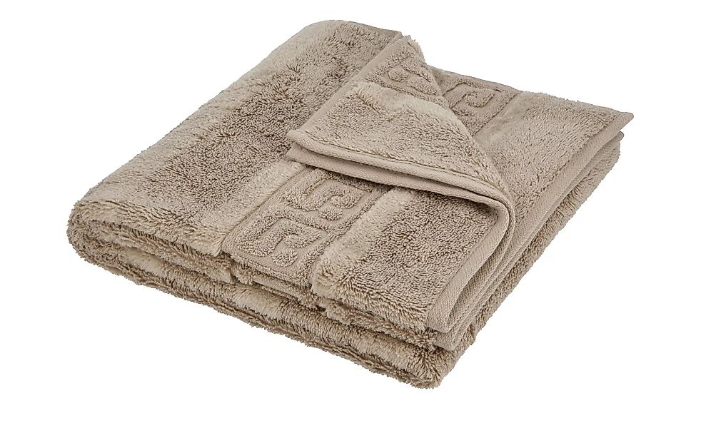 Cawö Handtücher Noblesse Uni 1001 sand - 375 Handtücher beige Gr. 80 x 160 günstig online kaufen