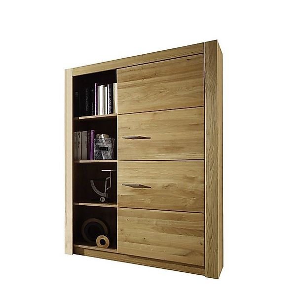 58 aufm Kessel Mehrzweckschrank Janel 96x141x37 Stauraumschrank Wild Eiche/ günstig online kaufen