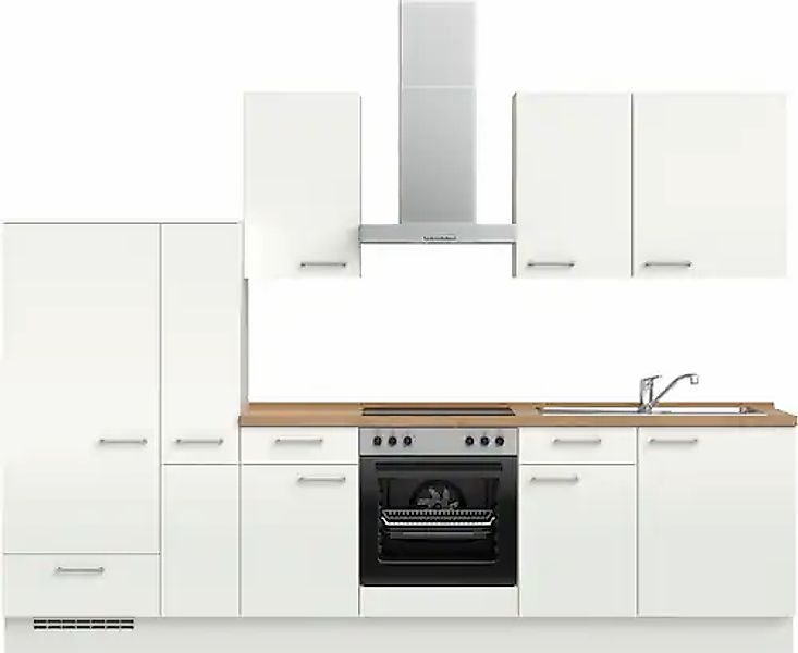 nobilia® Küchenzeile »"Laser I"«, vormontiert, Ausrichtung wählbar, Breite günstig online kaufen
