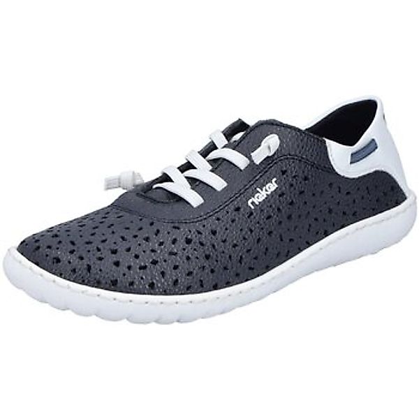 Rieker Rieker 52805-14 Damen Synthetik blau Schnürschuh günstig online kaufen
