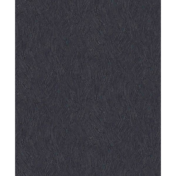 Erismann Vliestapete Bark 10,05 m x 0,53 m Schwarz günstig online kaufen