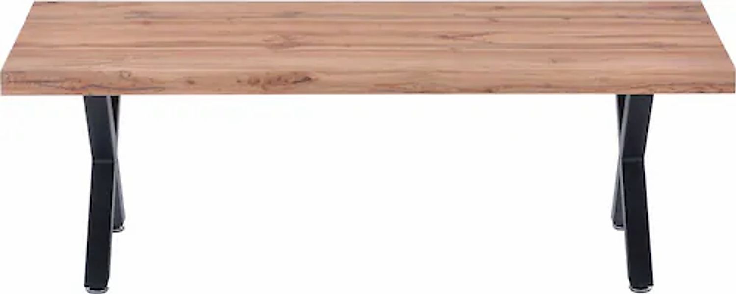 Möbilia Couchtisch "Conri" mit X-Gestell günstig online kaufen