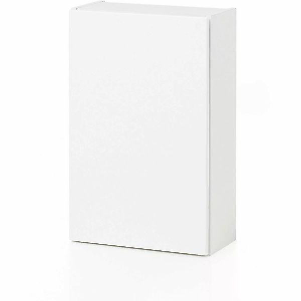 Held Möbel Hängeschrank Salerno 40 cm matt Weiß-Weiß günstig online kaufen