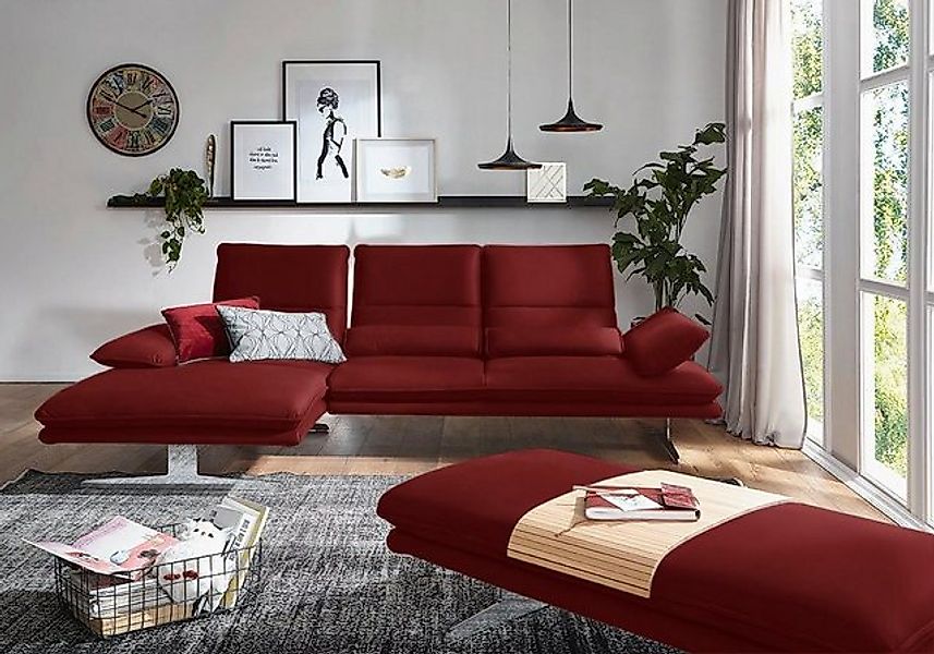 W.SCHILLIG Ecksofa broadway, Designsofa mit tollem Sitzkomfort, L-Form, Sit günstig online kaufen