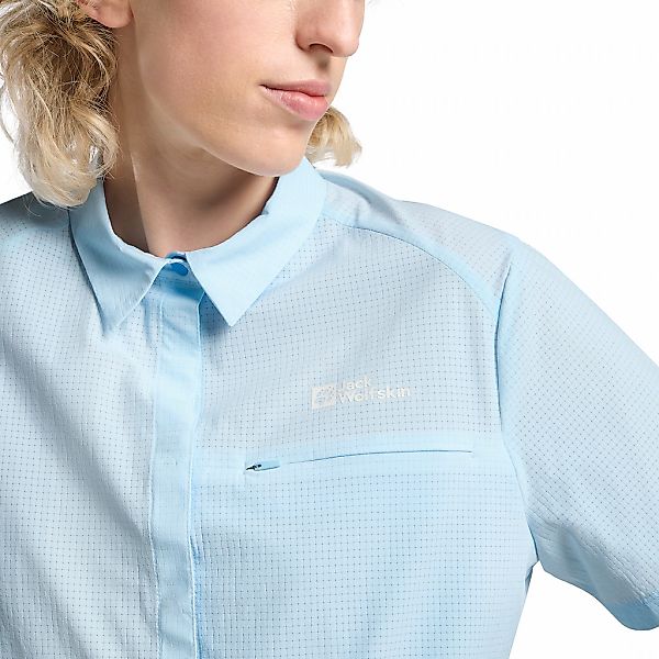 Jack Wolfskin Funktionshemd "VANDRA" Damen Kurzarmhemd, Atmungsaktiv günstig online kaufen