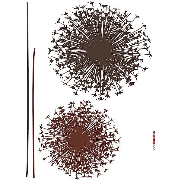Komar Deko-Sticker Pusteblume 50 cm x 70 cm günstig online kaufen