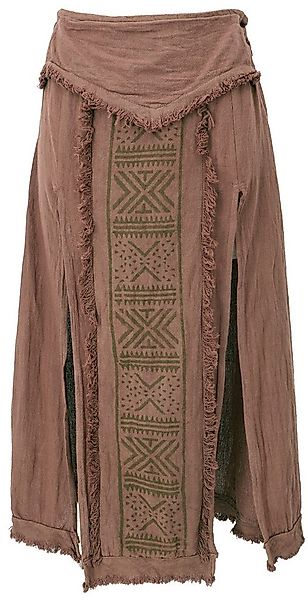 Guru-Shop Minirock Langer Boho Panel Skirt, offener Sommerrock,.. alternati günstig online kaufen