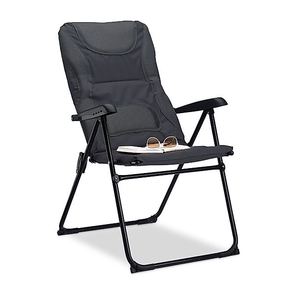 relaxdays Campingstuhl gepolstert günstig online kaufen
