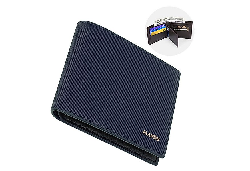 walkbee Geldbörse Geldbörse Echtleder Herren Portemonnaie mit Münzfach und günstig online kaufen