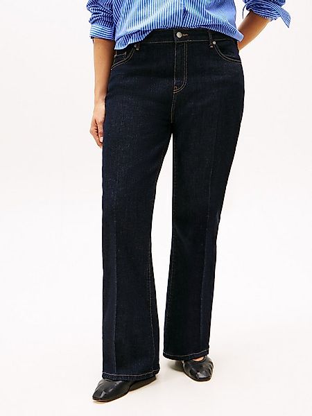 Tommy Hilfiger Curve Bootcut-Jeans CRV BOOTCUT RW RINSE in Großen Größen, F günstig online kaufen