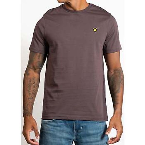 Lyle & Scott  T-Shirts & Poloshirts Plain t-shirt - espresso günstig online kaufen
