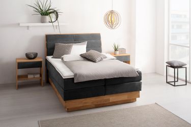 OTTO products Boxspringbett "Jenna" ohne LED-Beleuchtung, mit zertifizierte günstig online kaufen