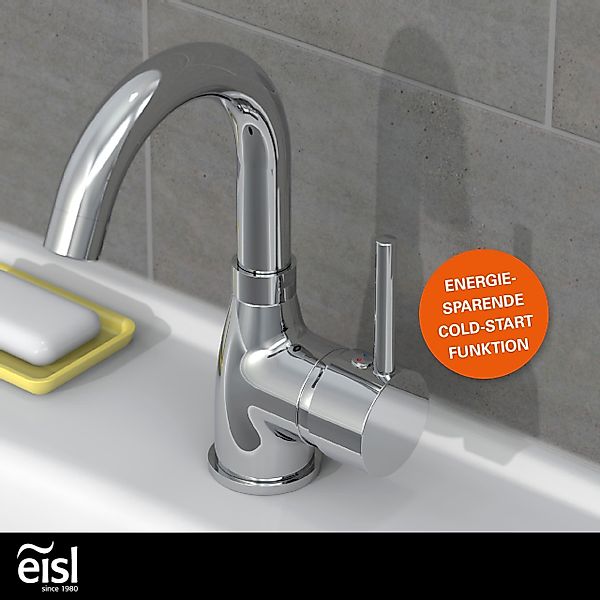 Eisl Waschtischarmatur Futura Wasserhahn mit Energiesparfunktion günstig online kaufen