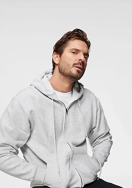 Fruit of the Loom Kapuzensweatjacke mit Kängurutasche günstig online kaufen