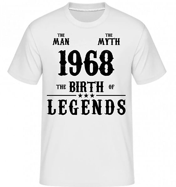 The Man The Myth 1968 · Shirtinator Männer T-Shirt günstig online kaufen