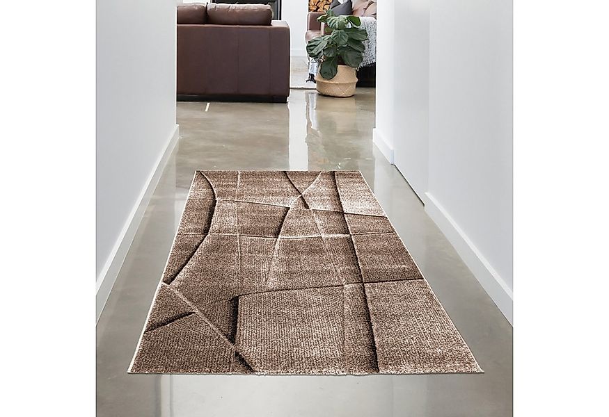 Carpetia Teppich Moderner Teppich Stilvolle für Wohnräume im 3D-Design in B günstig online kaufen