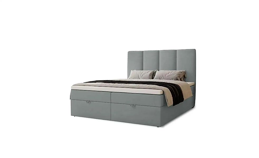 Boxbett mit Stauraum  Macclesfield ¦ grau ¦ Maße (cm): B: 181 H: 110 Betten günstig online kaufen