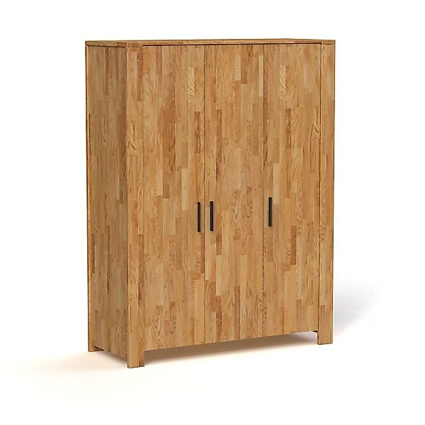 Kleiderschrank CUBIC 3-T Holz massiv günstig online kaufen