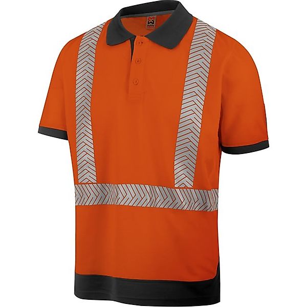 Würth MODYF Warnschutz-Shirt Fluo Poloshirt Professionelles Warnschutz Polo günstig online kaufen