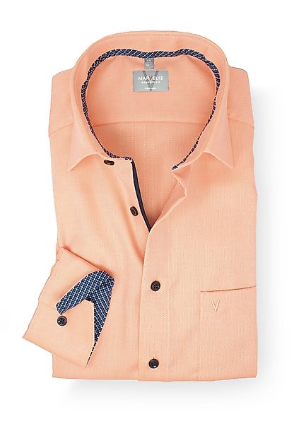 MARVELIS Businesshemd Comfort Fit bequeme Schnittführung günstig online kaufen