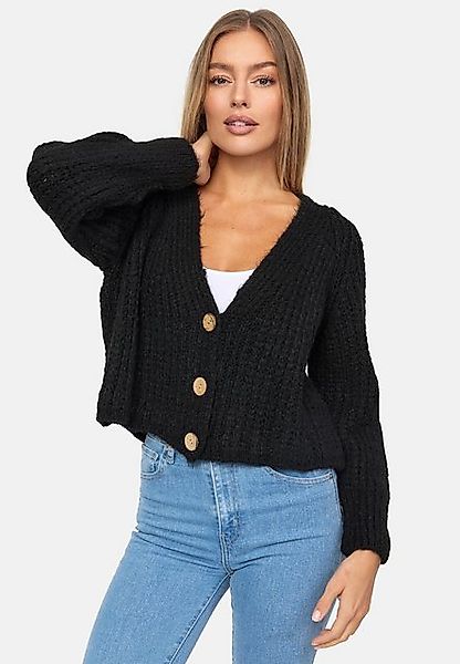 Decay Strickjacke 1064 (1-tlg) Unifarbe günstig online kaufen