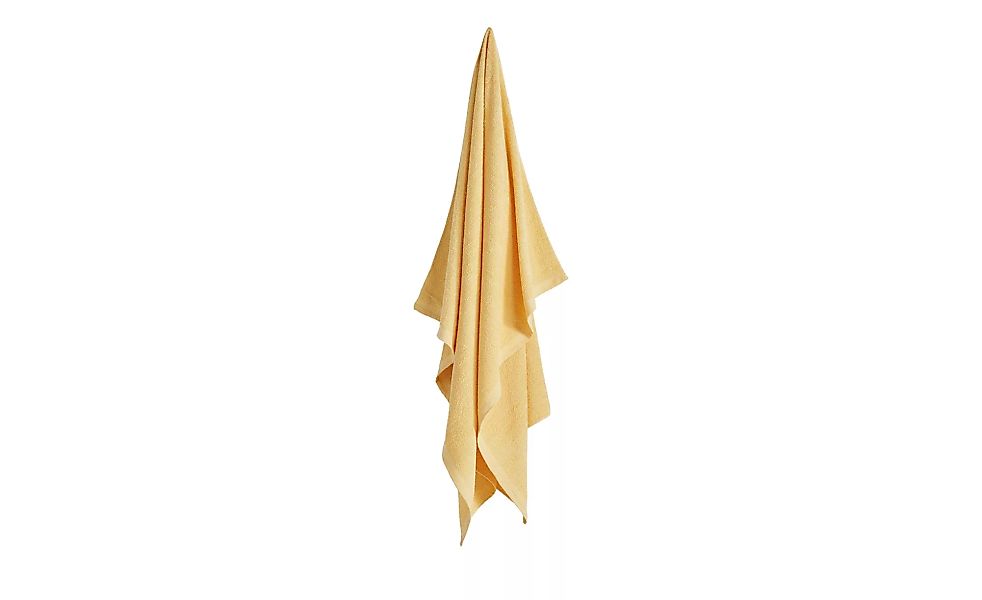 levelone Badetuch  United - gelb - 100% Baumwolle - 100 cm - Sconto günstig online kaufen