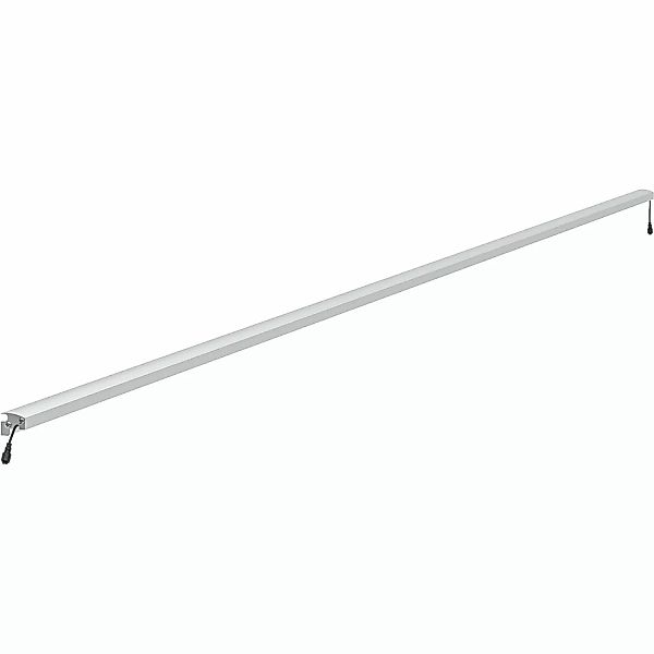 LyghtUp LED-Zaunbeleuchtung Set 5 x LED-Leiste 246 cm Netzteil EU Silber günstig online kaufen