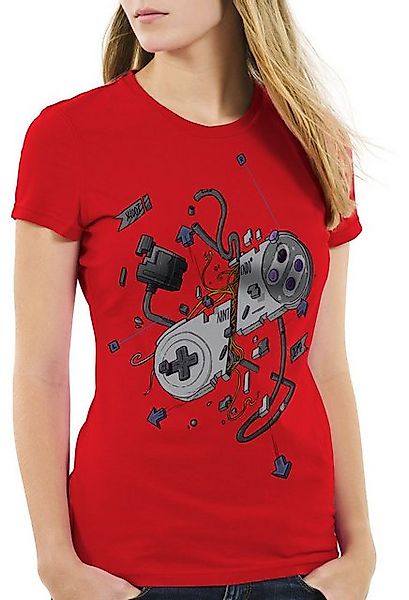 style3 T-Shirt 16-Bit Gamer snes nes kart super nintendo mario retro classi günstig online kaufen