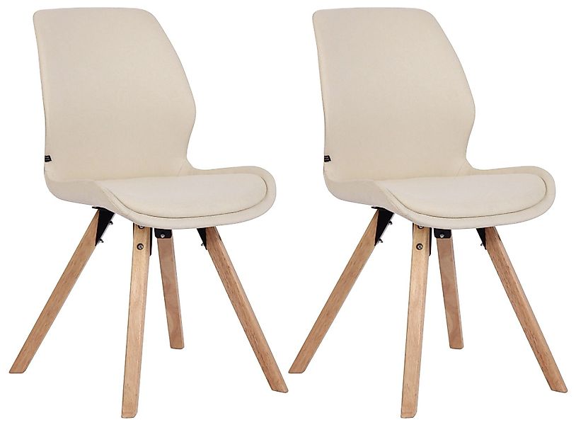 CLP Esszimmerstuhl Luna (2er Set), Kunststoff/ günstig online kaufen