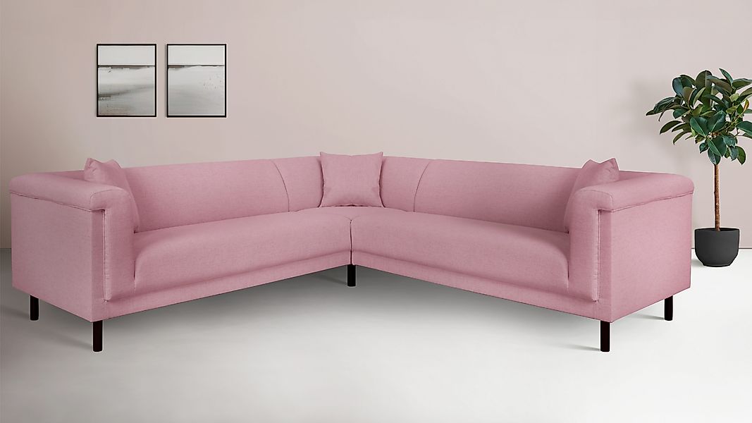 INOSIGN Ecksofa AGNIA L-Form B/T/H: 244/244/71 günstig online kaufen