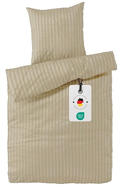 Carpe Sonno Bettwäsche Damast 135x200 155x220 Hochwertige Hotel Baumwoll Be günstig online kaufen