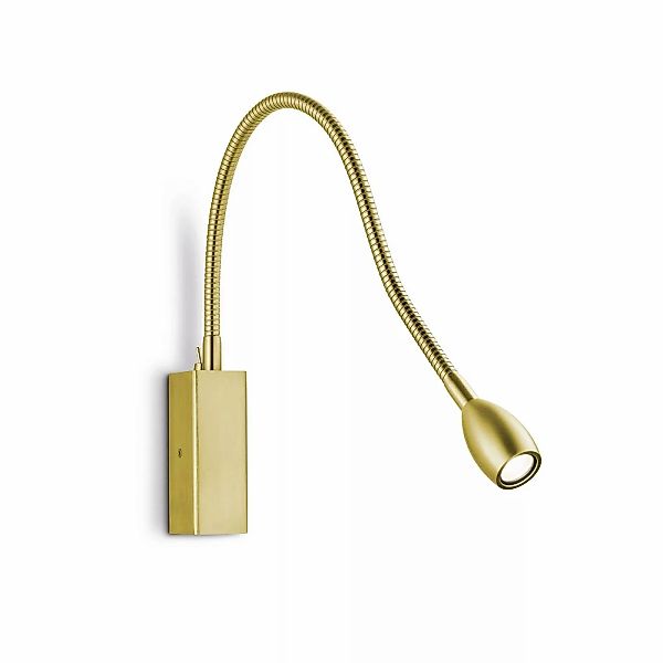 LED-Wandleuchte Banu mit Schalter, messing, 30 cm günstig online kaufen