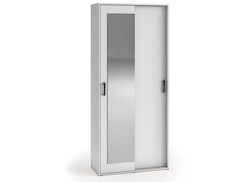 Beautysofa Garderobenschrank mit Spiegel LANO (modern / loft Stil) Kleiders günstig online kaufen